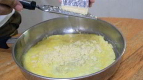 омлет с сыром