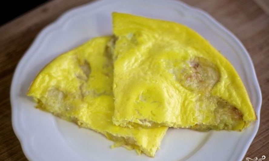 Рецепт омлет с тыквой