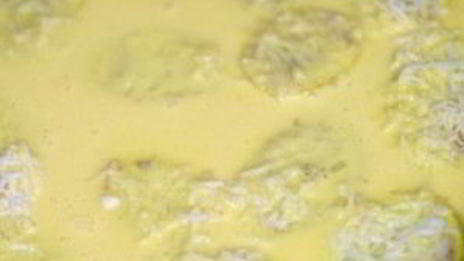 омлет с тыквой