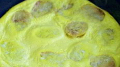 омлет с тыквой