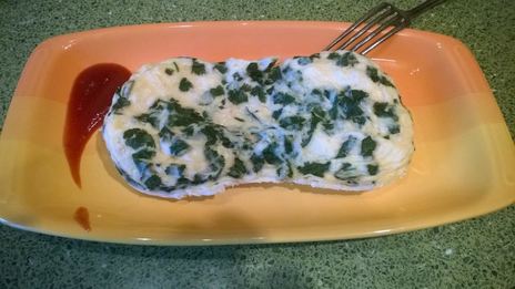 омлет с ветчиной и сыром в форме браво-дилайт