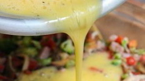 омлет с ветчиной в духовке