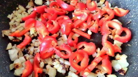 омлет со щавелем