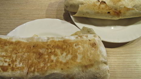 омлет в лаваше