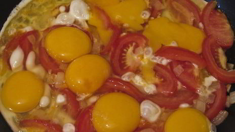 омлет в лаваше