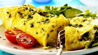 Омлет в пакете