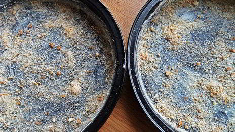 омлеты с гречкой и маслинами