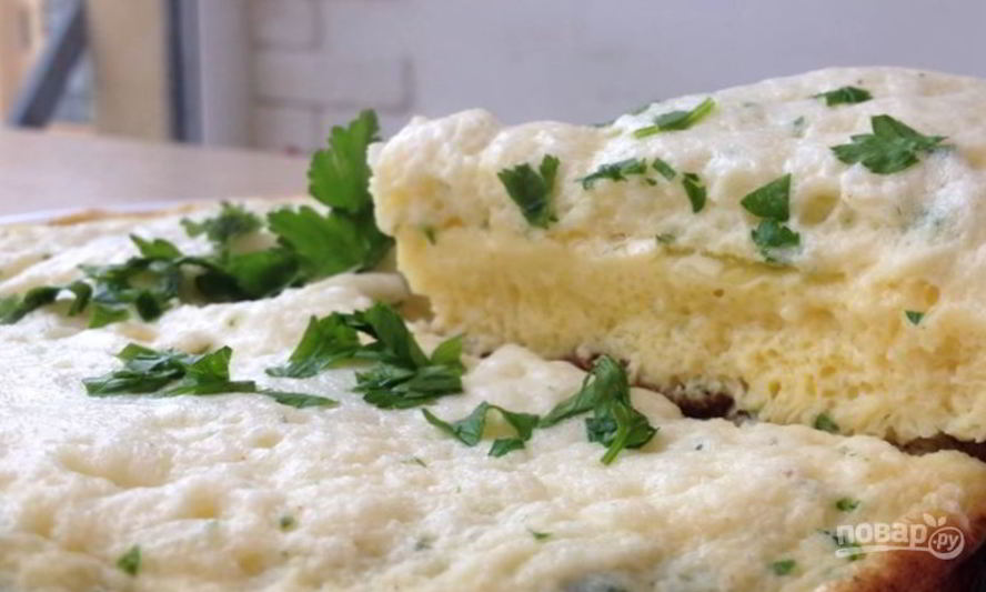 Рецепт пышный простой омлет