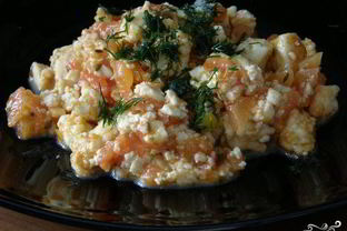 Вегетарианский омлет без яиц