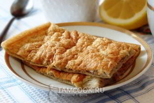 Яблочный омлет