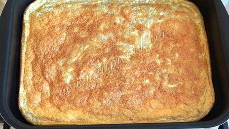 яблочный омлет