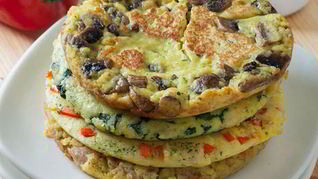 Закусочные картофельные омлеты