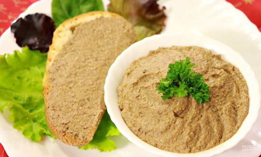 Рецепт домашний печеночный паштет