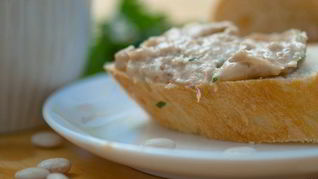 Фасолевый паштет