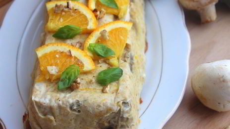 куриный паштет с грибами