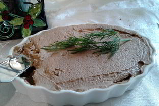 Нежный паштет из куриной печени