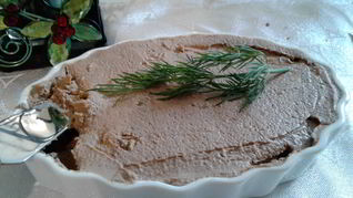 Нежный паштет из куриной печени