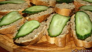 Паштет домашний печеночный Пикантный