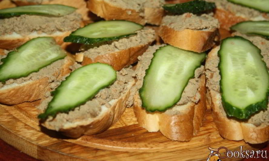 Рецепт паштет домашний печеночный пикантный