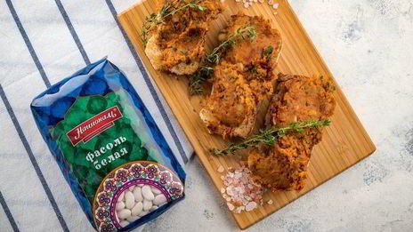 паштет из белой фасоли с вялеными томатами