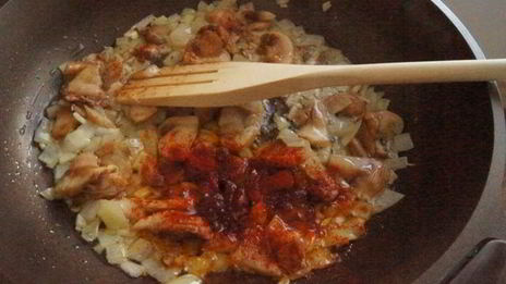 паштет из чечевицы и грибов