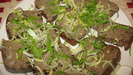 паштет из говяжей печени