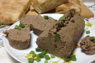 Паштет из гречки и куриной печени