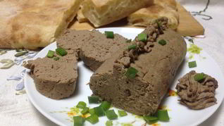 Паштет из гречки и куриной печени