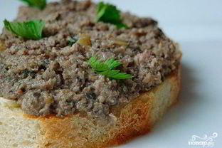 Паштет из грибов постный