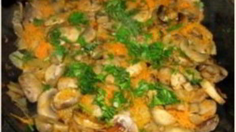 паштет из грибов постный