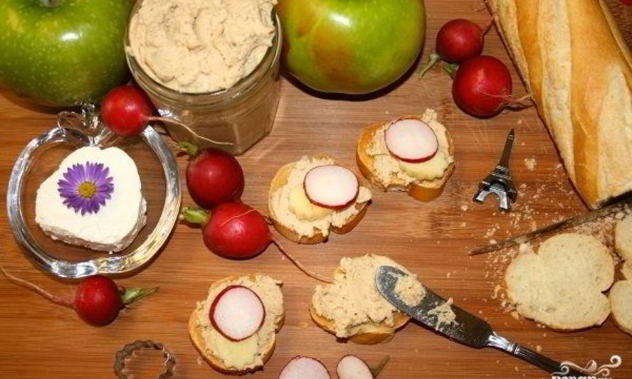 Рецепт паштет из куриного мяса