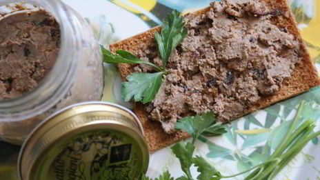 паштет из куриной печени с черносливом