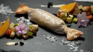 Паштет из куриной печени с кедровыми орешками