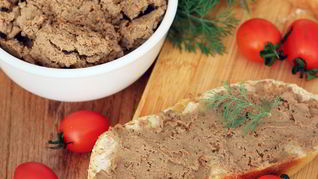 Паштет из куриной печени с морковью