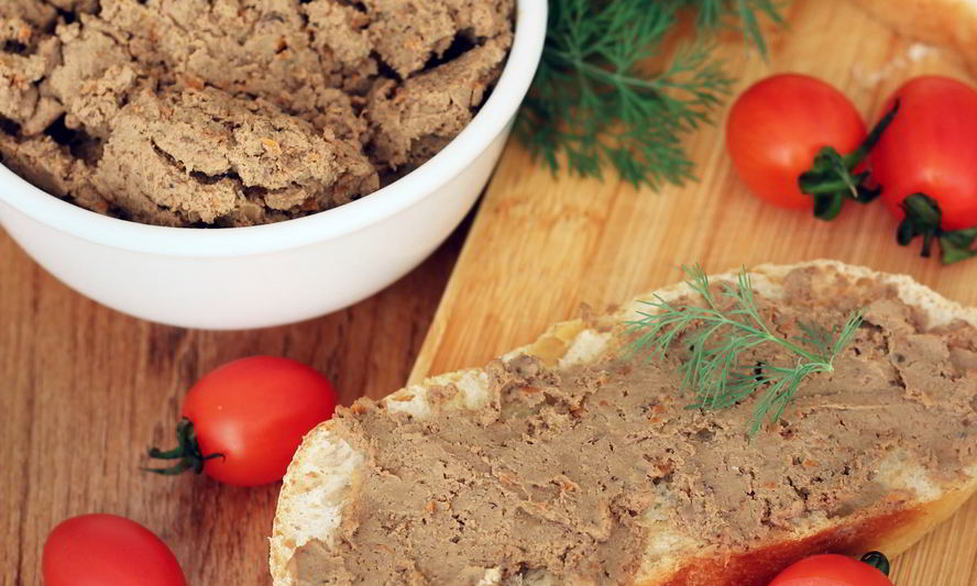 Рецепт паштет из куриной печени с морковью