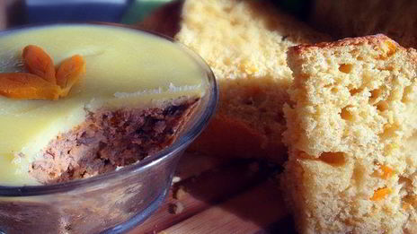 паштет из куриной печени с тыквой и шампиньонами на тыквенном хлебе