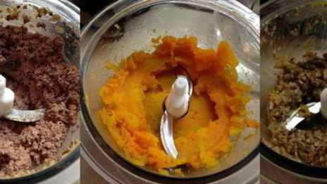 паштет из куриной печени с тыквой и шампиньонами на тыквенном хлебе