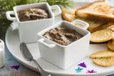 Паштет из куриной печенки с яблоками и тимьяном