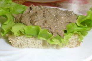 Паштет из печени говяжей