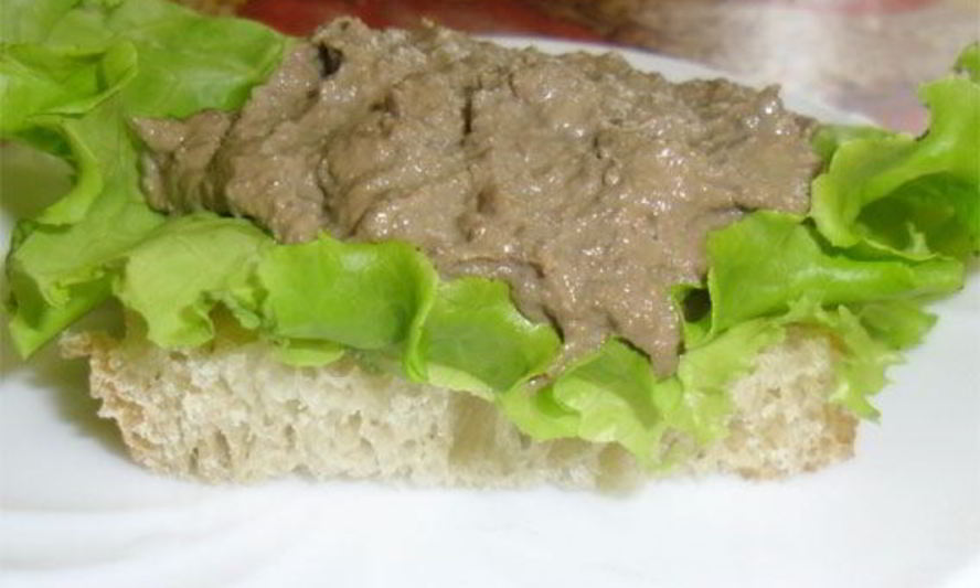 Рецепт паштет из печени говяжей