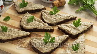 Паштет из рыбных консервов