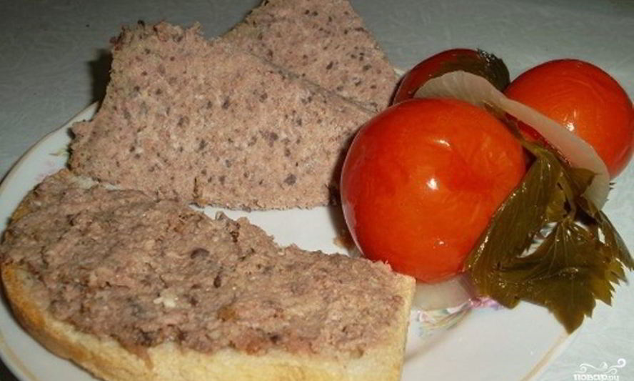 Рецепт паштет из свиной головы