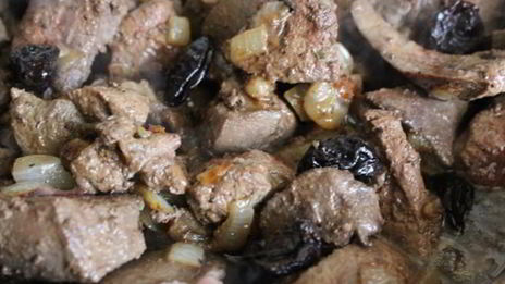 паштет из свиной печени с черносливом