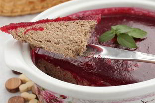 Паштет из утиной печени с клюквенным желе