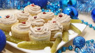 Паштет рыбный Нежные корзинки