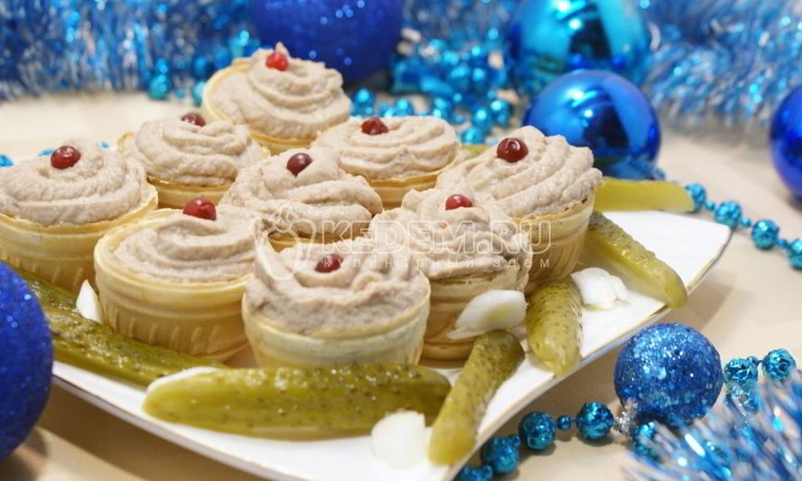 Рецепт паштет рыбный нежные корзинки