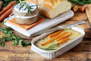 Паштет с карамелизированной морковью