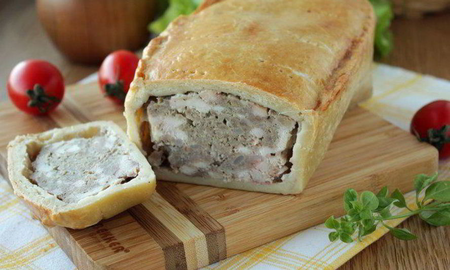 Рецепт паштет в хрустящем тесте