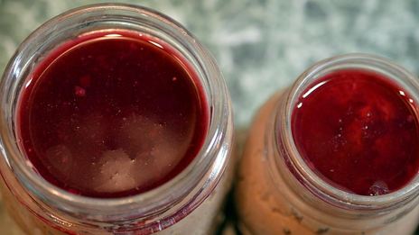 печеночный паштет со смородиновым желе