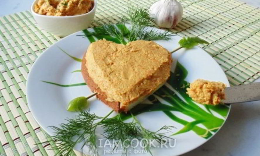 Рецепт яичный паштет